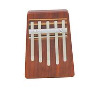 Milisten Mini Tone Thumb Piano Kalimba Durable Reddish Brown Finger Piano Music Instrument Portable and Easy to Play for Adults Beginners and Music Lovers