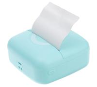 Milisten Mini Wireless Thermal Portable Printer with 1000mah Battery and 200dpi Printing, Inkless Receipt Printer for School and Supermarket Use, Includes Thermal Papers and USB Charging