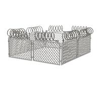 Milisten Miniature DIY Fence for Boys Flexible Assembly Plastic Micro Landscape Adornment Easy Install Protective Model Fence for Scene Building and Projects Light Grey