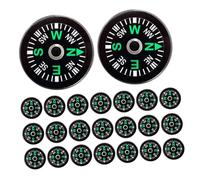Milisten Miniature Oil-filled Pocket Compass Lightweight Small Outdoor Direction Guide for Hiking Camping Survival with Multi-color Options Compact Navigation Tool for Adults