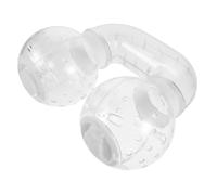 Milisten Modular Hamster Tunnel Kit Lightweight Clear Plastic Tube for Small Animals Seamless Connection Design for Secure Play DIY Setup to Enhance Pet Exercise and Exploration