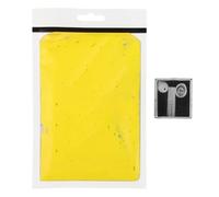 Milisten Moldable Yellow 30 Pairs Noise Blocking for Sleeping Work Studying Soft Sound Cancelling Earbuds