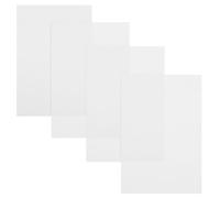 Milisten Money Counter Machine Cleaner 4Pcs Check Scanner Cleaning Cards for Card Readers Dust and Oil Removal for Banks Financial Offices and Retail