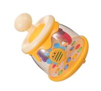 Milisten Montessori Sensory Handheld Insect Jumping Ball with Press and Spin Functions for Enhances Motor Skills Balance Coordination and Logical Thinking Through Interactive Nature Themed