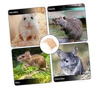 Milisten Multi-function Wooden Hamster Ladder Pet Climbing with Smooth Rounded Edges for Small Animals Like Chinchilla Rats Gerbils Enhancing Balance and Coordination