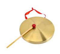 Milisten Multi Functional Hand Held Gong Portable Percussion Instrument for Adults Loud Crisp Sound for Festivals and