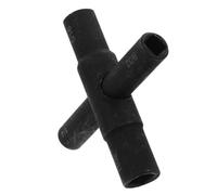 Milisten Multi-Functional Water Utility Key Wrench 4-Way with Four Sizes 1/4, 9/32, 5/16, 11/32 Made of Sturdy 40cr Steel for Water Faucets and Spigots, Convenient to Carry