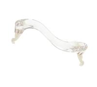 Milisten Multi Violin Shoulder Rest Clear Acrylic Comfortable Shoulder Cushion Pad Ergonomic Chin Rest Violin Accessories Musician Use