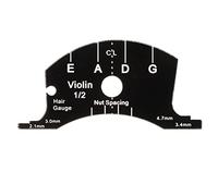 Milisten Multifunctional Template Practical Violin Bridge Repair Reference Tool for Bridge Part