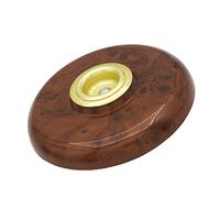 Milisten Non Slip Cello Endpin Stopper Holder Floor Protector Pad Durable Plastic Metal Cello Mat Skid Slip Pad for Professional Cellists and Home Practice Portable Brown