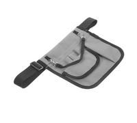 Milisten Nurse Waist Bag Large Capacity Oxford Fabric Nursing Pocket Organizer Utility Pouch Work Carrying Belt for Medical Staff Hospital Gray