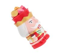 Milisten Nutcracker Shaped Piggy Bank Cute Resin Coin Bank for Decorative Money Pot for Boys and Capacity Desktop Saving Jar for Home Decor and Birthday