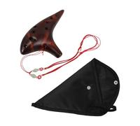 Milisten Ocarina Alto c Key Ceramic Flute Accurate Tuning for Beginners Intermediate Players Versatile Musical Instrument for Various Genres