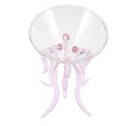 Milisten Octopus Cocktail Glass Unique Jellyfish Beverage Cup for Parties Weddings Banquets Stylish Glassware for Cocktails and Drinks 6.1 Inch