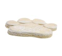 Milisten Outdoor Dog Memorial Stone Pet Grave Marker Unique Paw Print Sculpture for Garden Lawn Durable Outdoor Dog Remembrance Stone Lasting Tribute for Your Beloved Pet