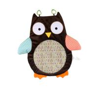 Milisten Owl Crawling Mat Non Slip Padded Floor Pad for Muscle Exercise Soft Sensory Play Rug with Adorable Owl Pattern for Living Bedroom Use