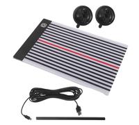 Milisten Paintless Light Strip with LED Reflector Board Portable Auto Dent Fix Strip for Body Panel Detection and Tool Kit