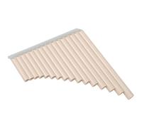 Milisten Panpipe in C Key Beginners Pan Flute Instrument Panpipes Woodwind for Learning Music Suitable for Childrens Musical Education