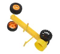 Milisten Parrot Intelligence Mini Bicycle for Small Birds Compact Cage Accessory Engaging Balancing Training Play for Budgies Cockatiels Conures Enrichment Activity