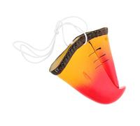 Milisten Parrot Nose Costume Prop Lightweight Vinyl Bird Mask for Cosplay Halloween and Themed Parties Easy to Use and Comfortable Accessory for Pretend Play