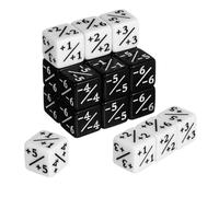 Milisten Pcs Acrylic Game Dices Pocket Dice for Fun Classroom Activities Party Games and Math Learning Dices for Easy Arithmetic