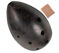 Milisten Pear Shape Xun Pottery Boys and Girls Xun Small Musical Instrument for Birthday