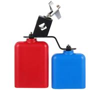 Milisten Percussion Cow Bell for Drum Set Dual Sound Musical Instrument Design for Boys for Early Learning and Fun Music Experience