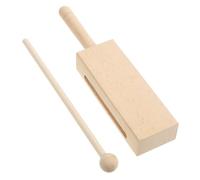 Milisten Percussion Instrument Square Stick Rhythm Sticks for Adults Wooden Block Instrument for Music Therapy Sessions