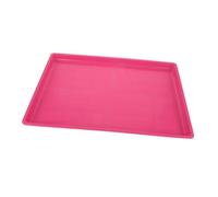 Milisten Pet Cage Bottom Tray for Dogs and Animals Lightweight Plastic Urinary Tray for Dog Crates Bunny Cage Pan Multi-functional Accessory for Chickens Rabbits and Pets Pink