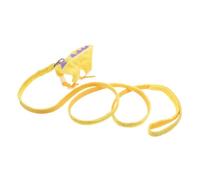 Milisten Pet Leash for Small Animals Guinea Pig Hamster Vest Style Walking Rope Cartoon Bunny Design Comfortable Harness for Rabbit Prevent Escaping Leash Kit