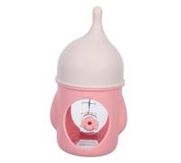 Milisten Pet Nursing Bottle Soft Silicone Feeder for Newborn Kittens Puppies Small Animals Throat Protecting Design Portable Lightweight Puppy Formula Feeding Bottle Pink