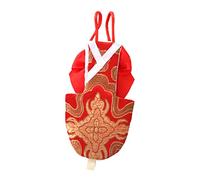 Milisten Pet Parrot Diaper Suit Red Bird Flying Costume for Cockatiel Parakeet Comfortable Easy to Clean Lightweight Design to Prevent Mess Chic Bowknot Decor Pet Clothing for Birds