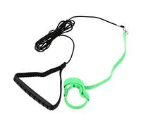 Milisten Pet Parrot Harness Leash Adjustable Flying Training Rope for Outdoor Use Easy to Put Bite Design for Birds Like Parakeets and Cockatiels Fluorescent