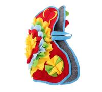 Milisten Pet Snuffle Mat for Dogs Interactive Dog Toy Flower Design for Scent Training