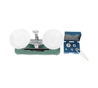 Milisten Physical Experiment Balance Scale with Weights Mechanical Tray Balance for Laboratory Science Teaching Nut for Accurate Weighing Material for School Physics Experiments