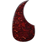 Milisten Pickguard for Acoustic Guitar Thickened Celluloid Guitar Scratch Plate Protects Body from Scratches for Folk Players