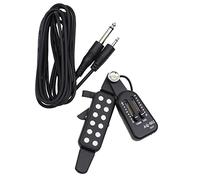 Milisten Pickup Guitar Transducer Sound Hole Pickup Punch-Free Installation for Folk Classical Acoustic Guitar Metal Silver Building Kit Amplifier Accessory