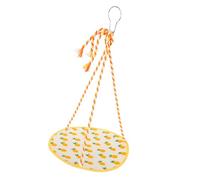 Milisten Pineapple Pattern Reptile Hammock Hanging Bed for Small Pets Easy to Install Cloth Swing for Hamsters Geckos Bearded Dragons Multi Pet Use Cage Accessory