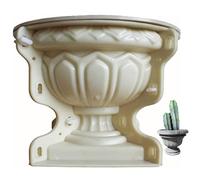 Milisten Planter Mold Large Cement Garden Planter Mold Concrete Flower Pot s Succulent Mould Cement Clay s Bonsai Pot for Flower Making