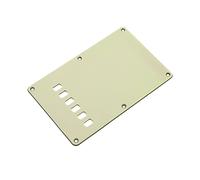 Milisten Plastic Back Cover for Electric Guitar Pickguard Guitar Backplate Heat Resistant Material for Modern Style Cover Plate