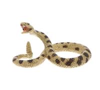 Milisten Plastic Cobra Model Toy Static Snake Prop for Boys and Girls Halloween Prank and Wildlife Educational Play