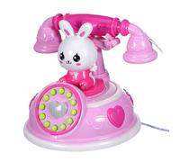 Milisten Plaything Simulation Telephone for Plastic Phone Enhancing Cognitive Skills and Coordination Safe Non-Toxic Material Social Play Educational for Boys and Age