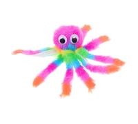 Milisten Plush Octopus Cat Toy Interactive Chewable Stuffed Animal for Cats Small Pets Pet Plaything for Chewing Entertainment Kawaii Design for Engaging Play