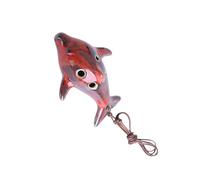 Milisten Portable 6-hole Ceramic Ocarina Flute for Beginners, Easy to Blow and Learn, Fish-shaped Musical Instrument Suitable for Entertainment and Music Learners Random Color