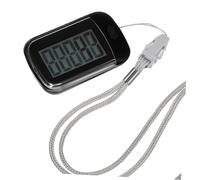 Milisten Portable Activity Pedometer for Walking and Running with Clear Display Simple One-button Operation Step Counter for Men and Women Fitness Tracking