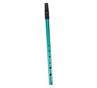 Milisten Portable Beginner Irish Whistle Flute in C Key Abs Construction Student Recorder for Music Classes Compact Wind Instrument for Practice and School Bands with Artistic Folk Design