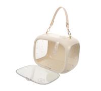 Milisten Portable Bird Travel Carrier Cage with Handle Lightweight Breathable Parrot Outdoor Bag for Small Birds and Parakeets for Travel and Outdoor Use