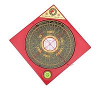 Milisten Portable Chinese Feng Shui Compass Ornament Durable Retro Pan for Home Decoration and Feng Shui Observation Traditional Chic Style Adornment Lovers and Family