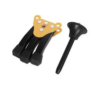 Milisten Portable Clarinet Stand with Leg Folding Base Durable Metal Support for Clarinets and Flutes Secure and Stable Musical Instrument Accessory for Practice and Performance