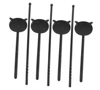 Milisten Portable Eye Occluder and Visual Chart Pointer for Eye Exam Black PP and Hand Pointer Kit for Suitable for All Ages Vision Testing at Home School Clinic